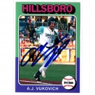 A.J. Vukovich autograph